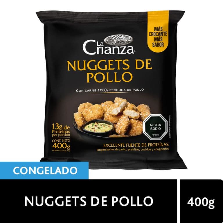 Nuggets de Pollo La Crianza 400 gr