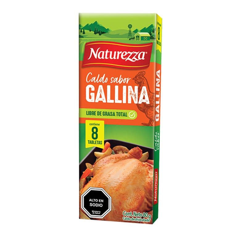 Caldo Naturezza Gallina 80 GR