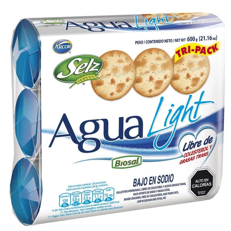 Galletas De Agua Light 600 GR