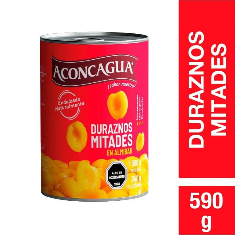 Duraznos Mitades 590 GR