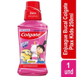 Enjuague Bucal Plax Kids Sabor Tutti Frutti 250 ML