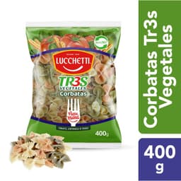 FIDEO PASTA TR3S CORBATA 400 GRS. L