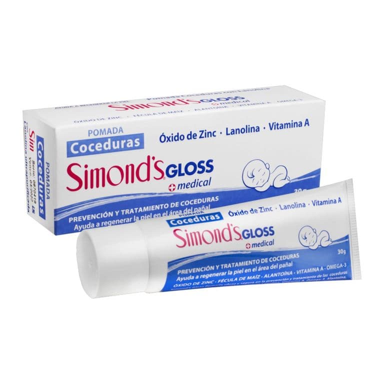 Pomada Coceduras Simonds Gloss 60 g