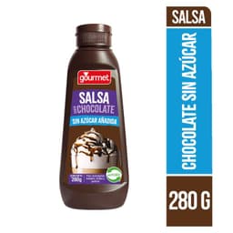 Salsa de Chocolate Sin Azucar Gourmet 280 g