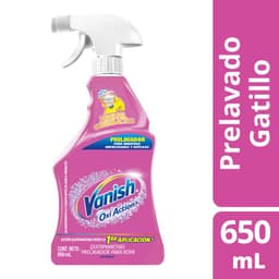 Quitamanchas Prelavado Gatillo Vanish 650 ml