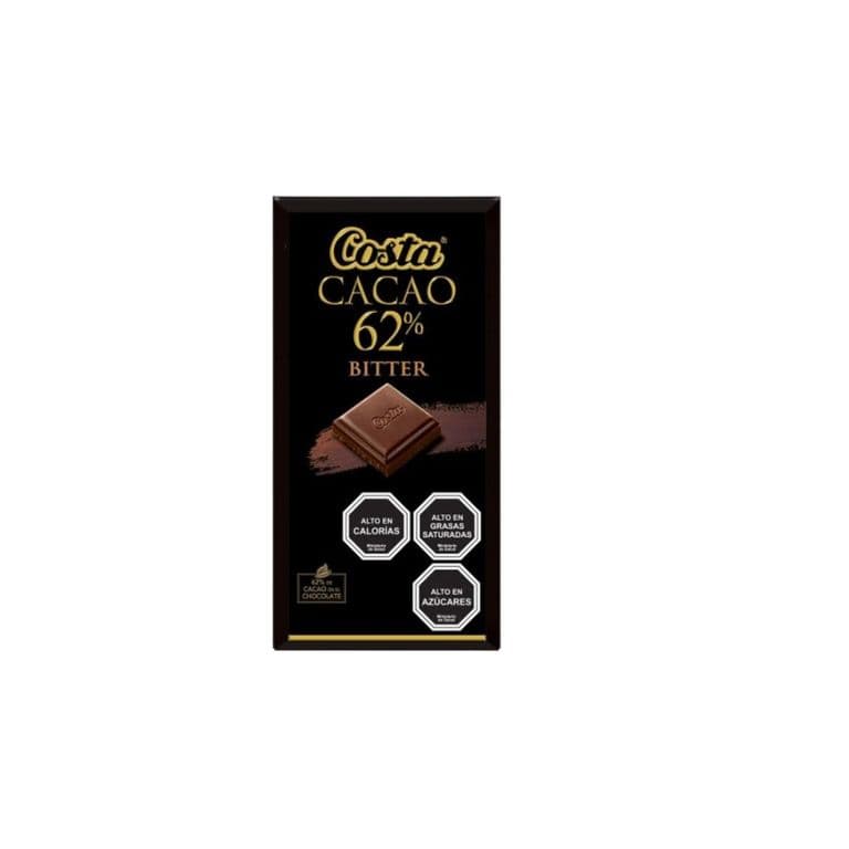Chocolate Cacao 62% 80 GR