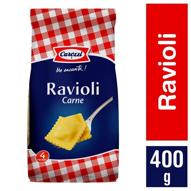 FIDEO RAVIOLI CARNE 400 GR