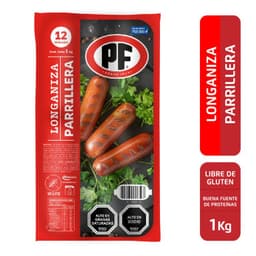 Longaniza Parrillera Al Vacio PF 1 Kg