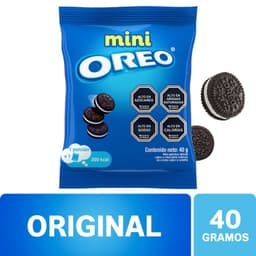 Oreo Mini Sabor Vainilla 40 g