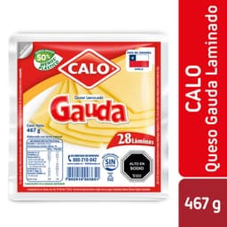Queso Gauda Laminado Calo 467 g