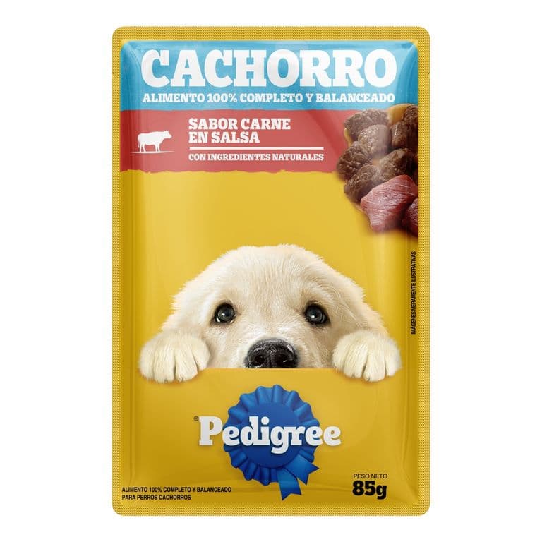 Alimento Humedo Pouch Carne 85 GR