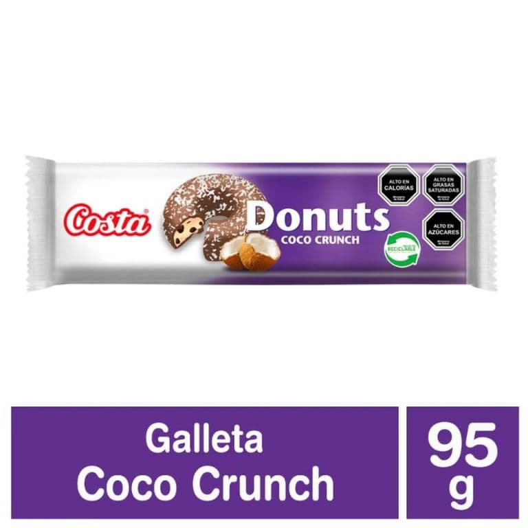 Galletas Donuts Coco Crunch Costa 95 g