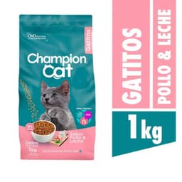 Alimento Para Gatitos Pollo y Leche Champion Cat 1 Kg