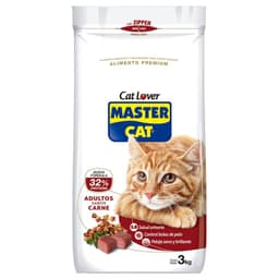 Alimento Seco para Gato Sabor Carne 3 Kg