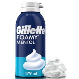 Espuma de Afeitar Foamy Mentol Refrescante Gillette 179 ml