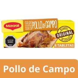 Caldo Sabor Pollo De Campo 8 X 80 GR