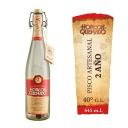 Pisco Horcon Quemado 40o Gl 645 ML