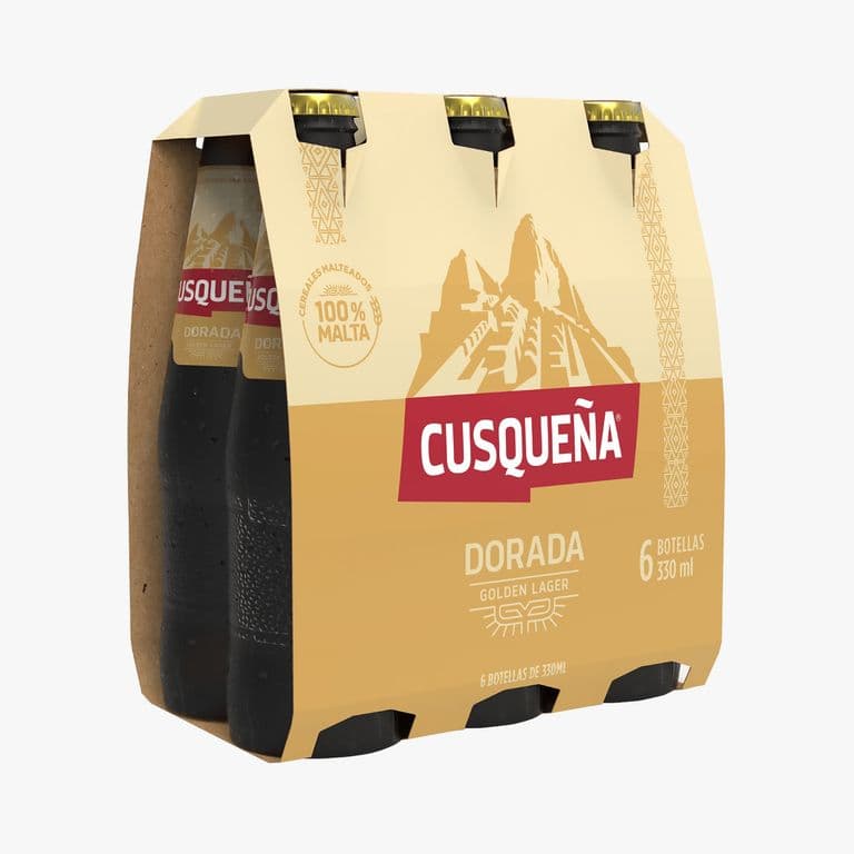 CERVEZA CUZQENA 4.5G GL 330 CC SIXPACK 6 X 330 ML