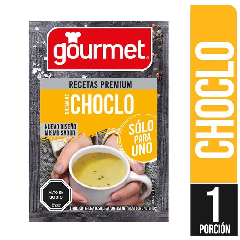 Crema Choclo Solo Para Uno Gourmet 18grs