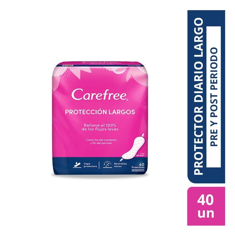 PROTECTOR CAREFREE LONGS 40UN.
