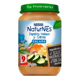 Colado Nestle Zapallo Italiano y Carne 215 g