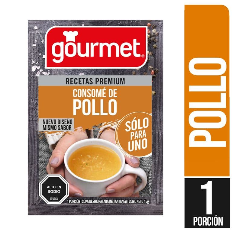 Sopa Pollo Individual 15 GR
