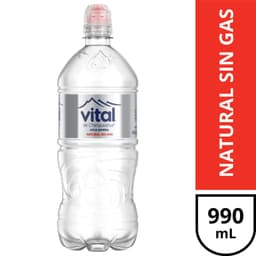 Agua Mineral Sin Gas 990 ML