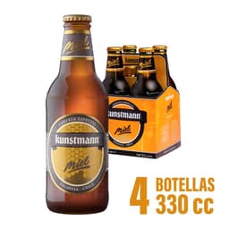 Pack Cerveza Miel Kunstmann 4x330 cc 4 X 330 ML
