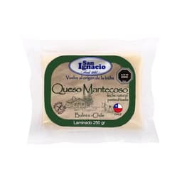 Queso mantecoso laminado 250 gr. san ignacio
