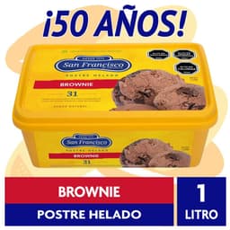 POSTRE HELADO BROWNIE 1 LT.