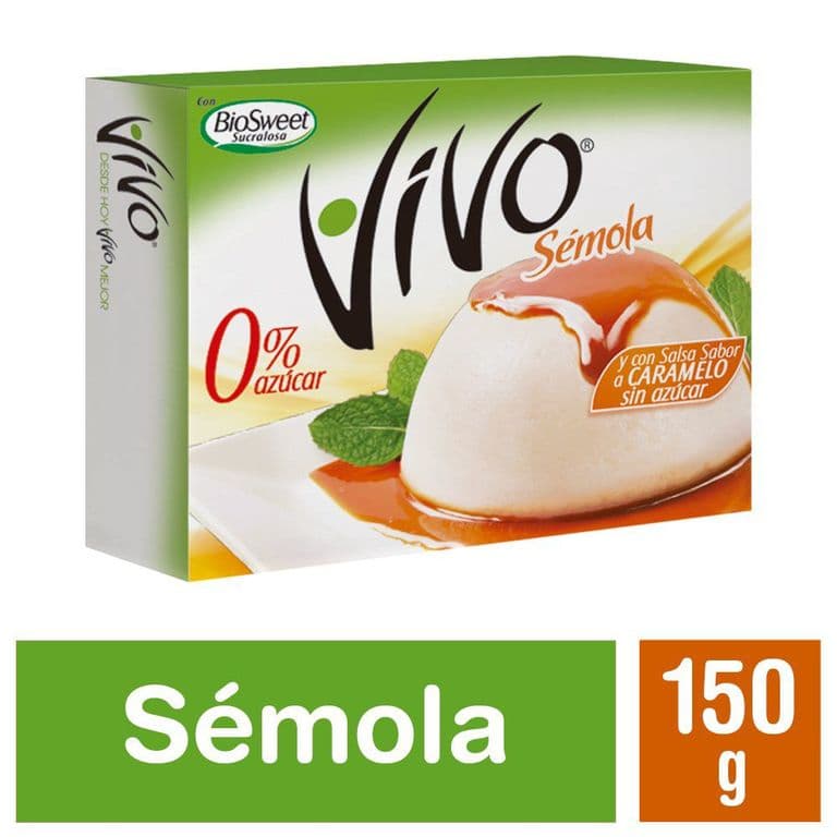Semola con Salsa de Caramelo 150 GR