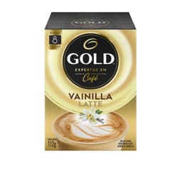 Cafe Instantaneo Gold Sabor Vainilla Latte 8 Un 112 GR