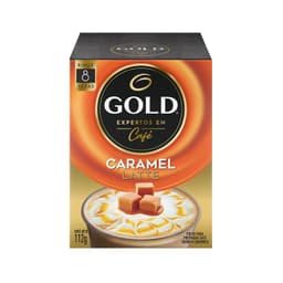 Cafe Instantaneo Gold Sabor Caramel Latte 8 Un 112 GR