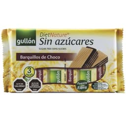 Galleta Oblea Chocolate Sin Azucar Gullon 180 g