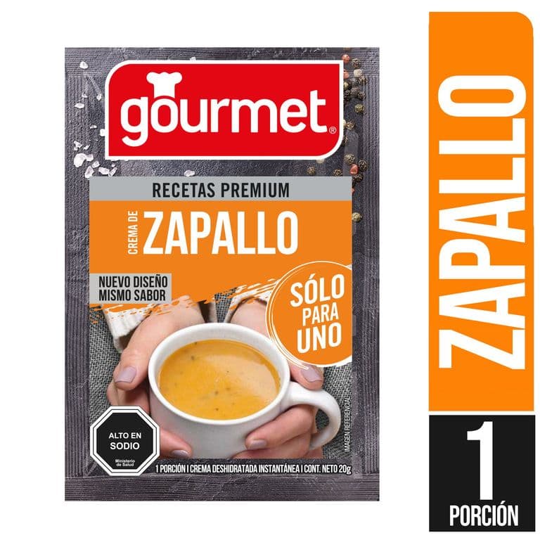 Crema De Zapallo Solo Para Uno 20 G