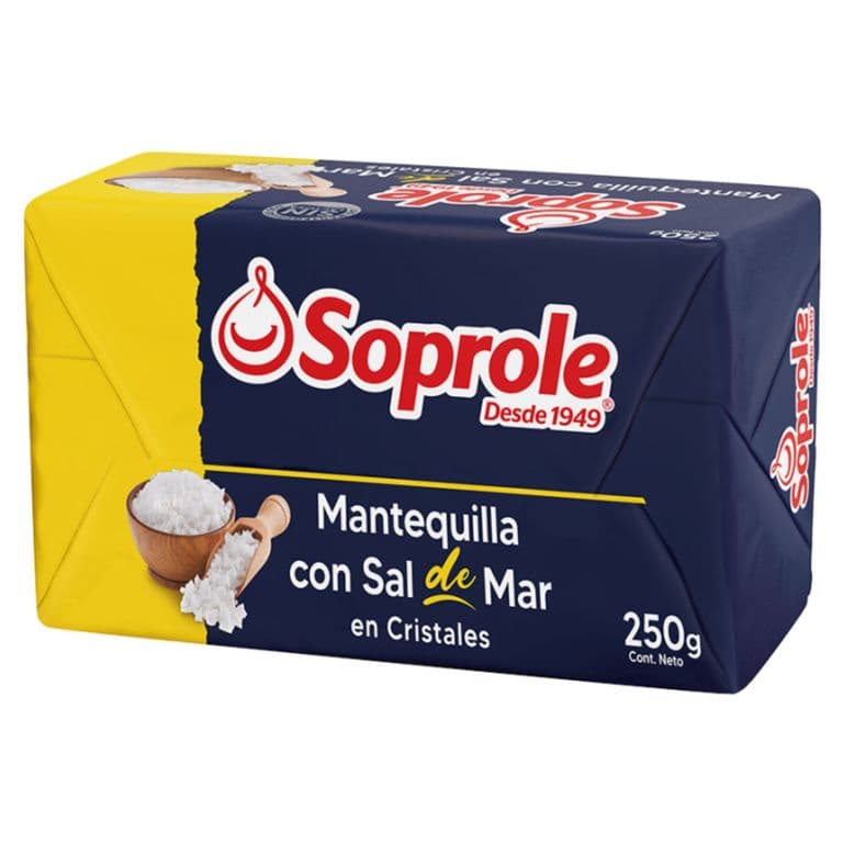 Mantequilla con Sal de Mar 250 GR