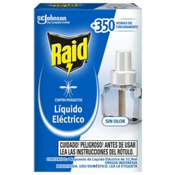 Insecticida Liquido Electrico Raid Un 1 UN
