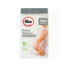 Bolsas Multiuso Pequenas Ilko 20 x 30 cms 100 Un