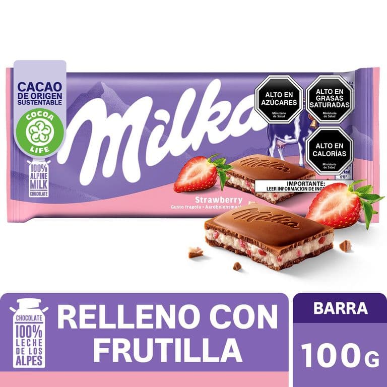 Chocolate Yoghurt Frutilla 100 GR