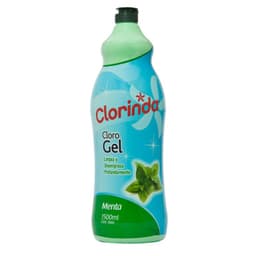Cloro en Gel Clorinda Menta Botella 1.5 Lts