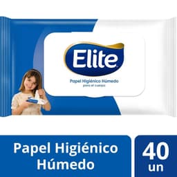 Papel Higienico Humedo Elite 40 un