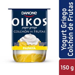 Yogur Oikos Colchon Frutas Papaya 150 GR