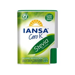 Endulzante Stevia Sucralosa 500 TabLTetas