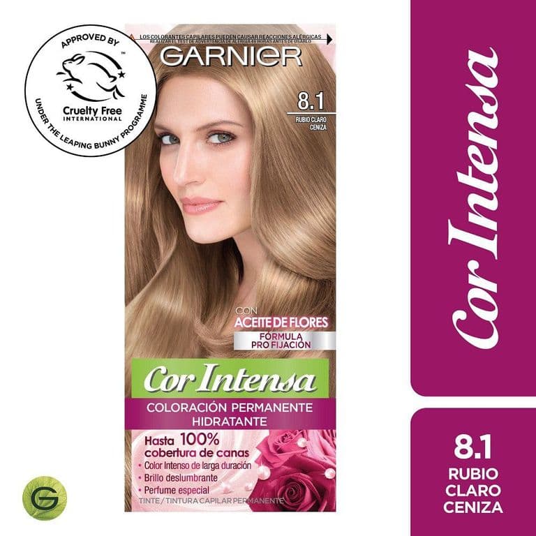 Tintura Tono 8.1 Rubio Claro Ceniza 100 ML