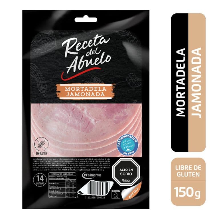 Mortadela Jamonada Receta del Abuelo 150 g