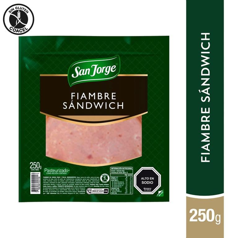 Fiambre Sandwich 250 GR