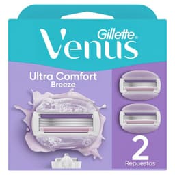 Repuesto Maquina Afeitar Gillette Venus Ultra Comfort Breeze 2 un