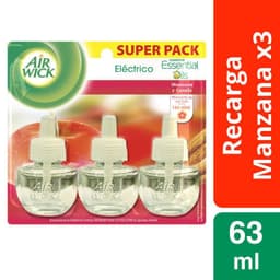 Desodorante Electrico Recarga Manzana y Canela 63 ML