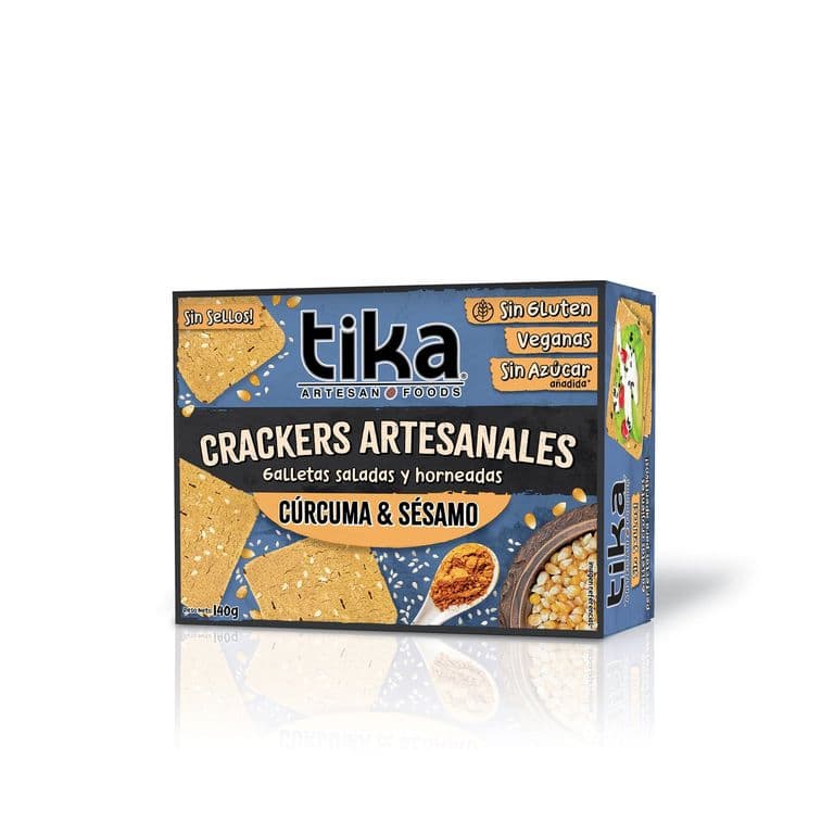Galletas Crackers Curcuma 140 GR
