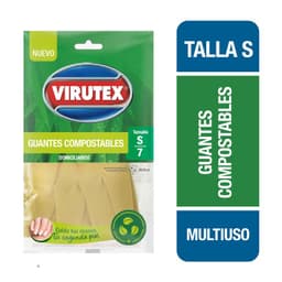 Guantes Compostables Multiuso Virutex Talla S 1 Un